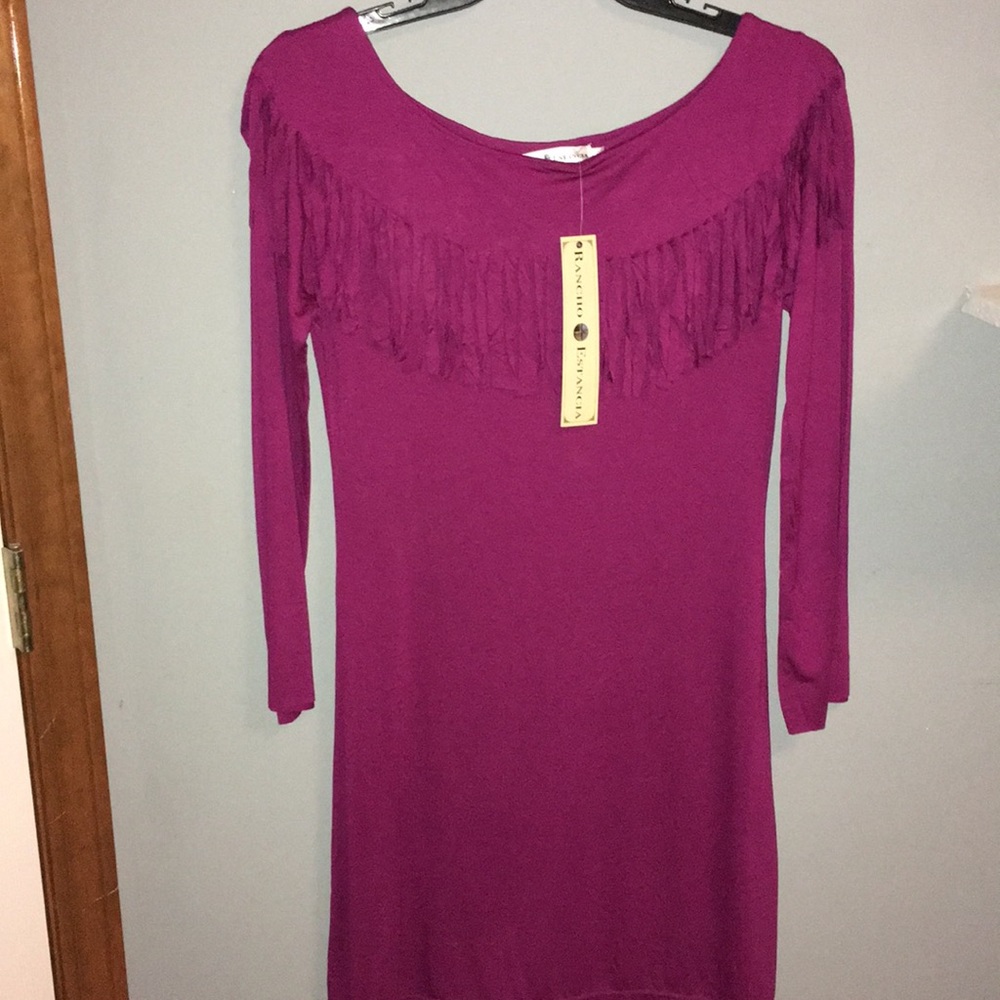 Maroon dress
